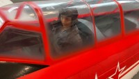 AMXFlight bestuurbare YAK-11 rood met wit EPO versie 6S giro en PNP